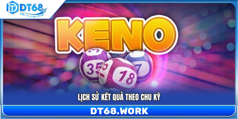 Phân tích lịch sử kết quả Keno theo chu kỳ xuất hiện