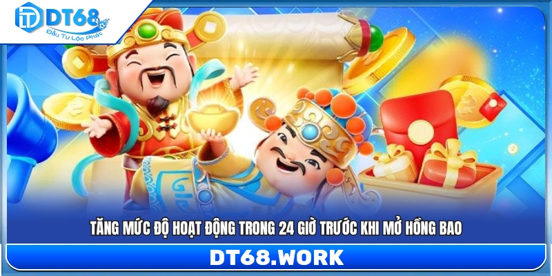 Tăng số lần chơi trong 24 giờ để mở hồng bao lì xì dễ hơn